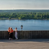 Пермь. На берегу реки Кама :: Сергей Шатохин 