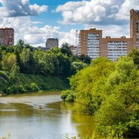 город на реке :: Дмитрий 