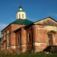 Церковь Сретения Господня в селе Киприно :: Нэля Лысенко