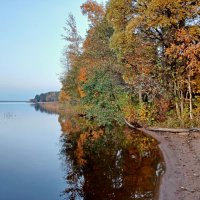 Тихий осенний вечер у озера. :: Лия ☼