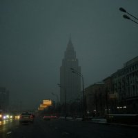 Утренний туман. Москва. :: Лютый Дровосек