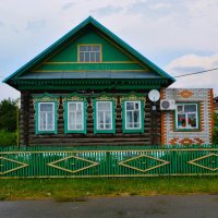 Мариинский Посад. Дом по ул. Московской 12. :: Пётр Чернега