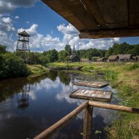 На берегу. :: Николай Галкин 