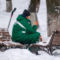 Устал. Скорей бы весна. :: Анатолий. Chesnavik.