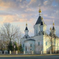 Москва. Храм Архангела Михаила при Клиниках на Девичьем Поле. :: В и т а л и й .... Л а б з о'в