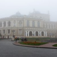 Оперный в тумане :: Николай Сухоруков
