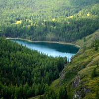 Неизвестное озеро средь гор 2 :: Denis Sorochan