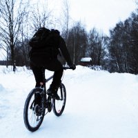 Велосипедист :: Сергей Мягченков