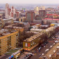 Панорама города :: Юрий Стародубцев