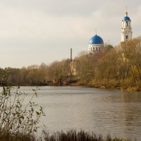 Село Льва Толстого, монастырь Тихонова пустынь, Голубое озеро :: Евгений Соловьев