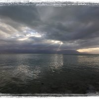 зимнее утро на мёртвом море :: gennadi ren