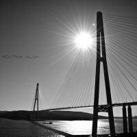 мост на о.Русский (г.Владивосток) :: Оля 