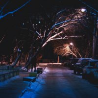 Вечерняя зимняя улица :: Мария Клюева