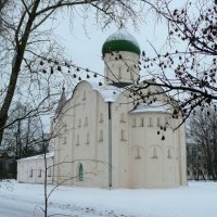 Церковь Федора Стратилата на Ручью (14 в.!!!) в Новгороде Великом :: Григорий Миронов