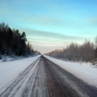 Зимняя дорога :: Сергей Рыжков