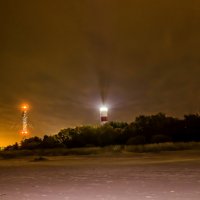 ночной маяк &quot;Нарва-Йыесу.&quot; :: Dmitri_Krzhechkovski Кржечковски