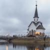 Церковь у озера :: Алексей Кудрявцев
