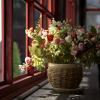 Цветы у окна. :: ValentinaS Skvorcova