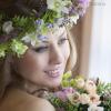 девушка в венке, невеста бохо, :: Вера Федотова