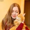 Девушка с котом :: Екатерина Фокс