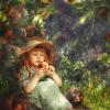 Девочка с яблоками :: Елена Хохлова