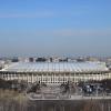 Москва.Панорама города со смотровой площадки Воробьевых гор :: Galina Leskova