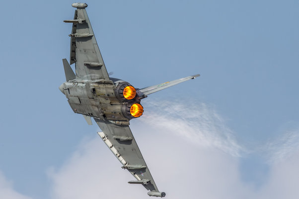 Eurofighter Typhoon на Dubai Airshow 2013
