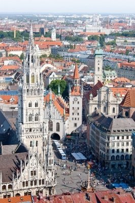 Откуда лучше снимать панорамные виды Мюнхена
