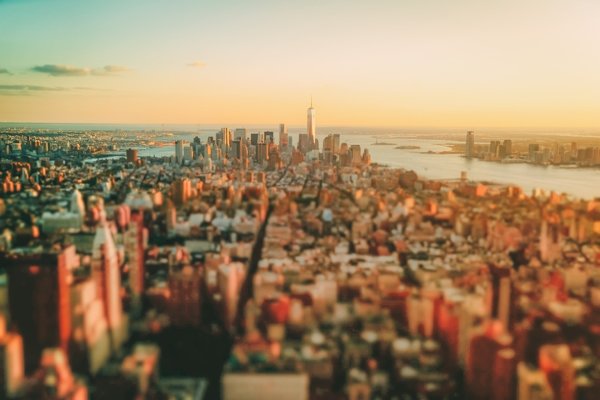 Нью-Йорк в объективе Вивьен Гуква - красивые городские пейзажи