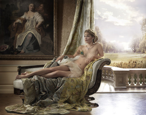 Стиль классического портрета очаровательной женской натуры в работах Рональда Шметса