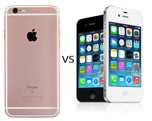 Сравнение камер iPhone 6S vs iPhone 4