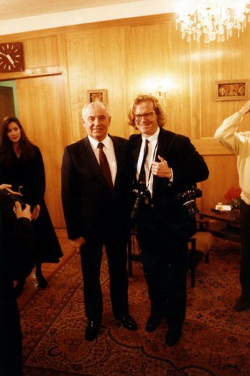 Михаил Горбачев (Mikhail Gorbachev) и Питер Тернли (Peter Turnley)
