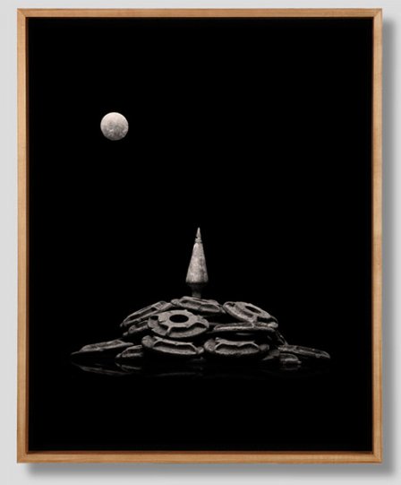 Peter Honig «Moonrise Over Lone Pine Mountain»