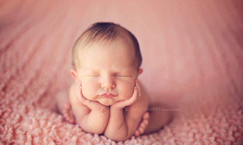 Спящие младенцы в фотографиях Трейси Рейвер - №8