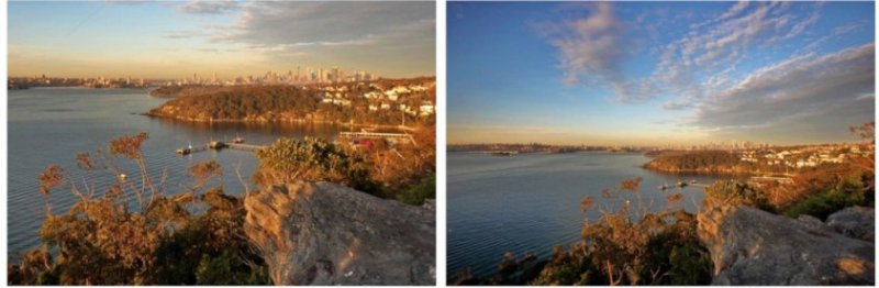 «До и после» использования широкоугольного объектива при съёмке на смартфон