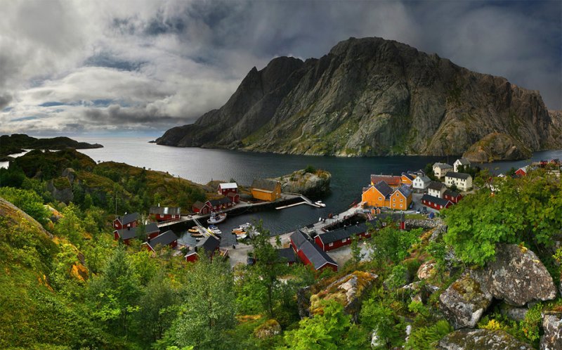 Роскошные пейзажи Норвегии - №2