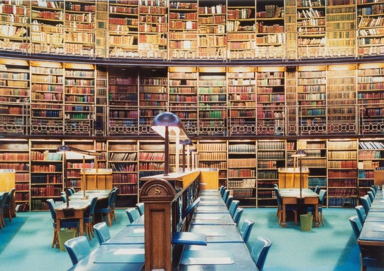«Британская библиотека», Лондон, 1994 год. Фотограф Кандида Хёфер.