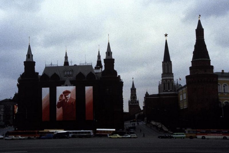 На Красной площади, 1988 год.