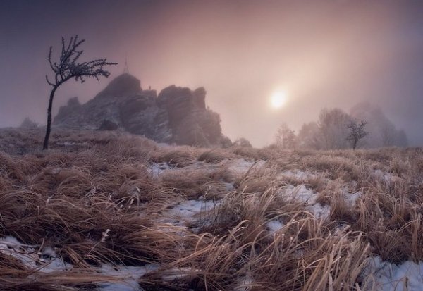 Зимние фото пейзажи из Крыма - №6