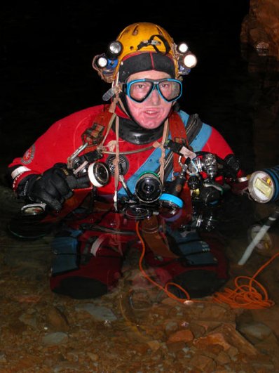 Дайвинг в подводных пещерах - красивые фото природы - №5