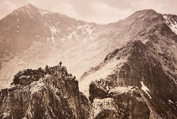 Необыкновенные изображения сделаные первыми в мире альпинизма фотографами..!!! - №7