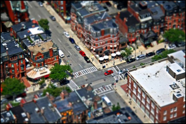 фотографии с эффектом tilt-shift