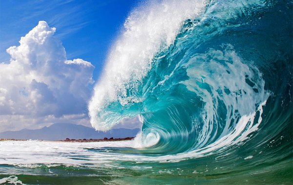 морские волны фото