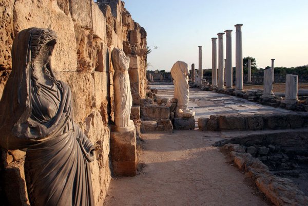 Древний город Саламис на турецкой территории