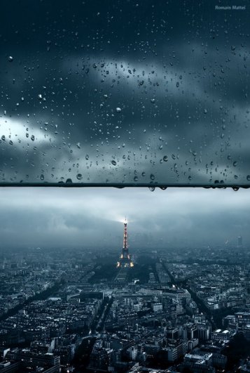 Городские пейзажи фотографии в дожде