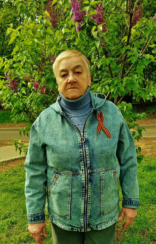 Весна,сирень,женщина - Нина 