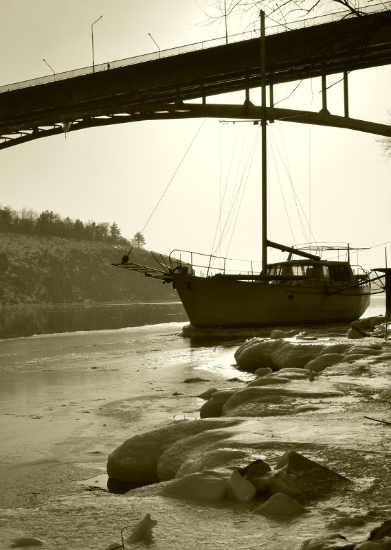 Зимний пейзаж - Колодницкий Сергей 