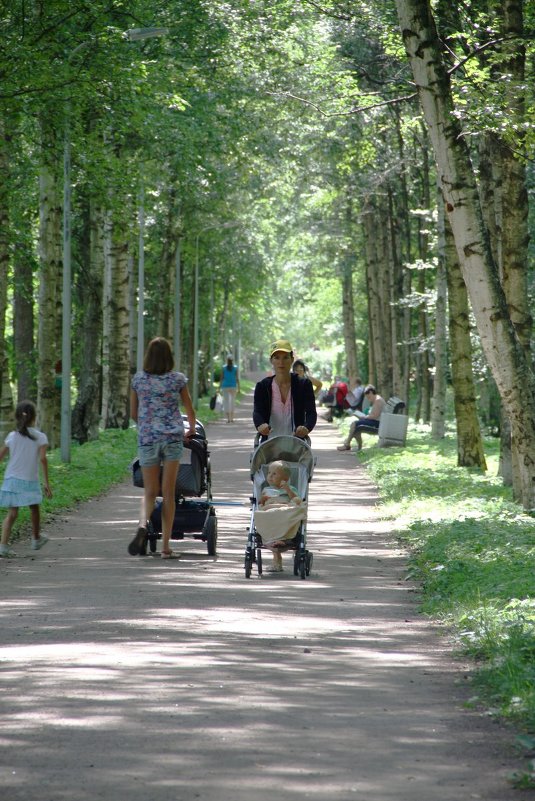 Прогулка по парку - Ольга Федорова