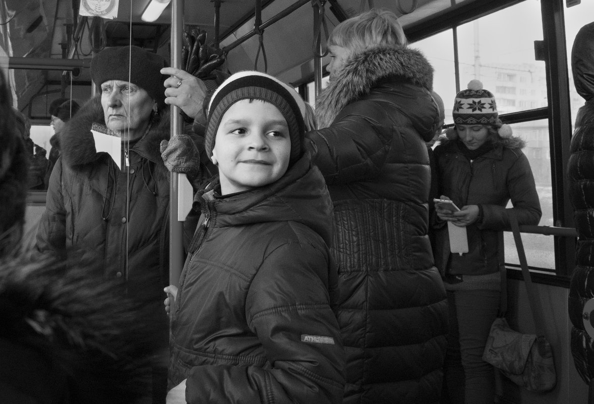Мальчик в автобусе - Галина Щербакова