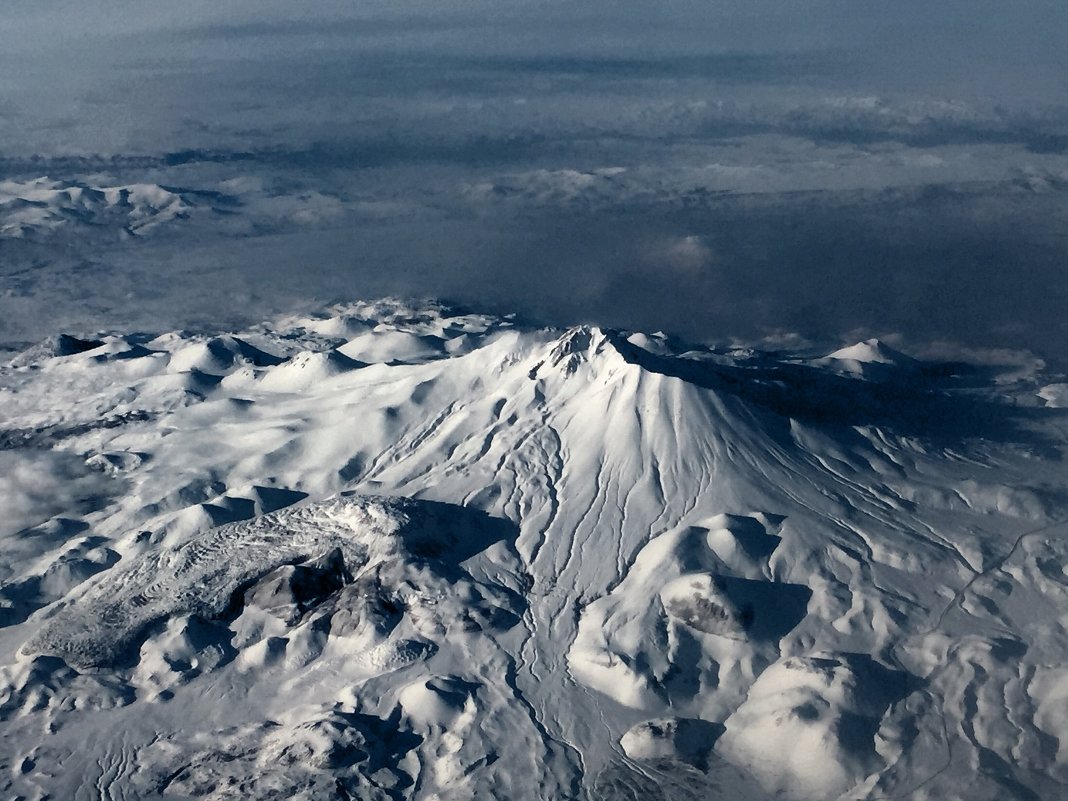 Полетный зимний пейзаж - Татьяна Выхристюк